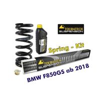 Resortes progresivos de intercambio para horquilla y tubo amortiguador, BMW F850GS desde el año 2018 muelles de intercambio