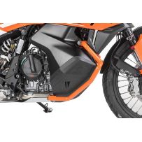 Estribo de protección del depósito de acero inoxidable, naranja para KTM 790 Adventure/ 790 Adventure R