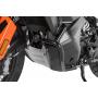 Estribo de protección del depósito de acero inoxidable, naranja para KTM 790 Adventure/ 790 Adventure R