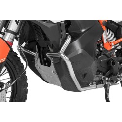 Estribo de protección del depósito de acero inoxidable, naranja para KTM 790 Adventure/ 790 Adventure R