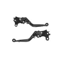 Juego de manetas de freno y embrague, ajustable, plegado y longitud ajustable para KTM 790 Adventure/ 790 Adventure R
