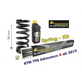 Ajuste de suspensión en -30mm KTM 790 Adventure R (2019-) muelles de intercambio.