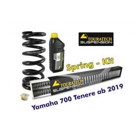 Resortes progresivos de intercambio para horquilla y tubo amortiguador, Yamaha 700 Tenere (2019-) + muelles de intercambio