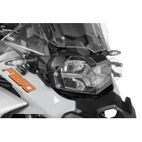 Protector de faros makrolon con cierre de liberación rápida para BMW F850GS Adventure