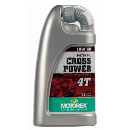 Motorex oil - Cross Power 4T 10W/ 60 - 1 Ltr.