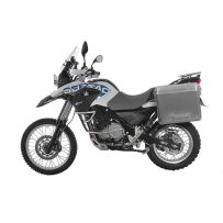 Sistema de maletas ZEGA Mundo 31/31 litros con soporte acero fino para BMW F650GS / F650GS Dakar / G650GS / G650GS Sertao