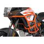 Ampliación del estribo de protección naranja para KTM 1290 Super Adventure S / R