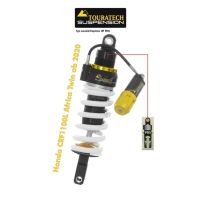 Tubo amortiguador Touratech Suspension para Honda CRF1100L desde 2020 tipo Explore HP/PDS