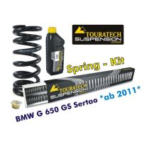 Kit de ressorts progressifs pour fourche et ressort-amortisseur, BMW G650GS Sertao (2011-)