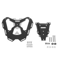 Porte-bagages alu/acier inoxydable "noir" pour KTM 1050 Adventure/ 1090 Adventure/ 1290 Super Adventure/ 1190 Adventure(R)