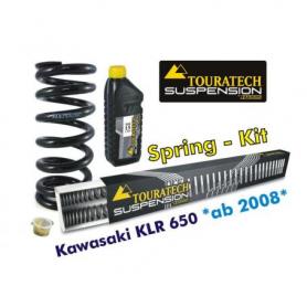 Kit de ressorts progressifs Hyperpro pour fourche et ressort-amortisseur, Kawasaki KLR650 (2008-))