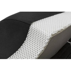 Selle confort une piéce DriRide, pour BMW R1200GS jusqu'a 2012/R1200GS Adventure jusqu'a 2013, respirante, haute