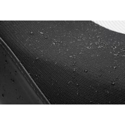 Selle confort une piéce DriRide, pour BMW R1200GS jusqu'a 2012/R1200GS Adventure jusqu'a 2013, respirante, haute
