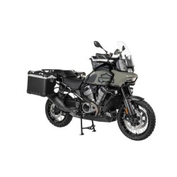 Support de coffres topcase ZEGA, inox noir, pour Harley-Davidson RA1250 Pan America