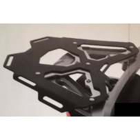 Porte-bagages en aluminium NOIR pour Triumph Tiger Explorer