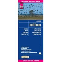 Carte routière PAYS BALTES Edition Reise Know How 1/600 000