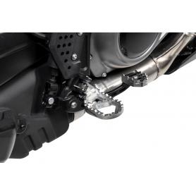 Repose-pieds spécial baroudeurs *Works*, RABAISSES, pour Harley-Davidson RA1250 Pan America
