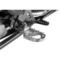 Repose-pieds spécial baroudeurs *Works*, basse pour BMW R1300GS/Adventure, R1250GS/ R1250GS Adventure/ R1200GS de 2013/ R1200GS