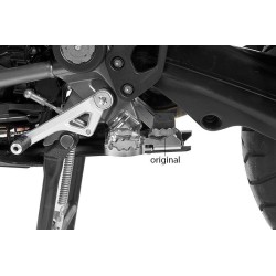 Repose-pieds spécial baroudeurs *Works*, basse pour BMW R1300GS/Adventure, R1250GS/ R1250GS Adventure/ R1200GS de 2013/ R1200GS 