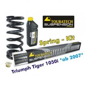 Kit de ressorts progressifs Hyperpro pour fourche et ressort-amortisseur, Triumph Tiger 1050i  (2007-)