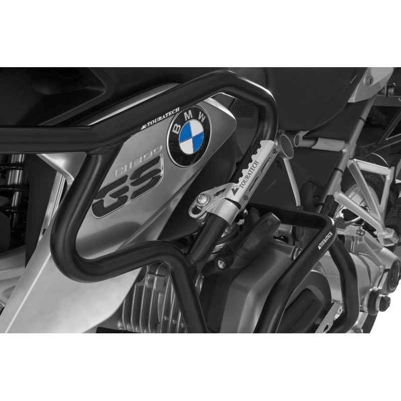 Repose-pieds Highway pegs pour tubes avec un diamètre de 25mm, Par exemple, pour BMW R1200GS à partir de 2013,Triumph Tiger Expl