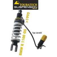 Touratech Suspension ressort-amortisseur *arrière* pour BMW R1100GS á partir de 1995 de type *Level2*