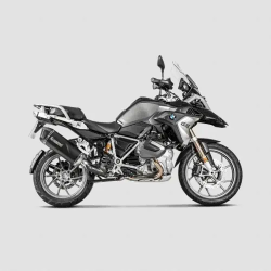 Exhaust Akrapovic slip-on, Titan, black for BMW R1250GS / R1250GS Adventure from 2019