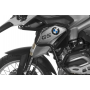 Extension de l'arceau de protection en acier inoxydable, noir pour BMW R1200GS (2013-2016)