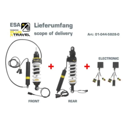 KIT de suspension Plug & Travel-ESA Touratech pour BMW R1200GS Adventure, modèles 2007-2010