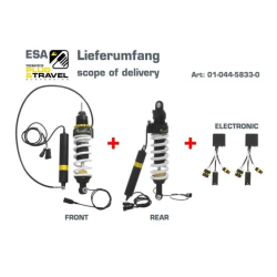 KIT de suspension Plug & Travel-ESA Touratech pour BMW R1200GS Adventure, modèles 2010-2013