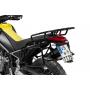 Porte-bagages en acier inoxydable, noir pour Aprilia Tuareg 660