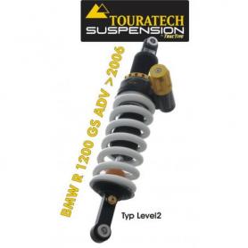 Touratech Suspension ressort-amortisseur *arrière* pour BMW R1200GS ADV (2006-2013) de type *Level2*