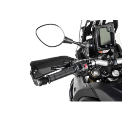 Protecteurs de mains DEFENSA Expedition, noir, pour Yamaha Tenere 700 / World Raid