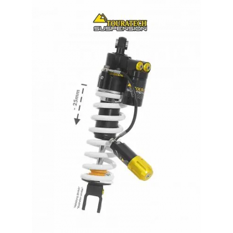 Ressort-amortisseur Touratech Suspension -25mm pour la Yamaha Ténéré 700 World Raid à partir de 2022 Type Extreme