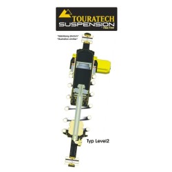 Touratech Suspension ressort-amortisseur pour BMW F650GS (Twin) jsq.2008 de type Level2 ExploreHP