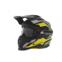 Masque Touratech Aventuro Carbon avec bandeau Touratech, noir