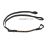 Rokstraps Strap It™ Pack Adjustable *noir-orange* 30-106 cm