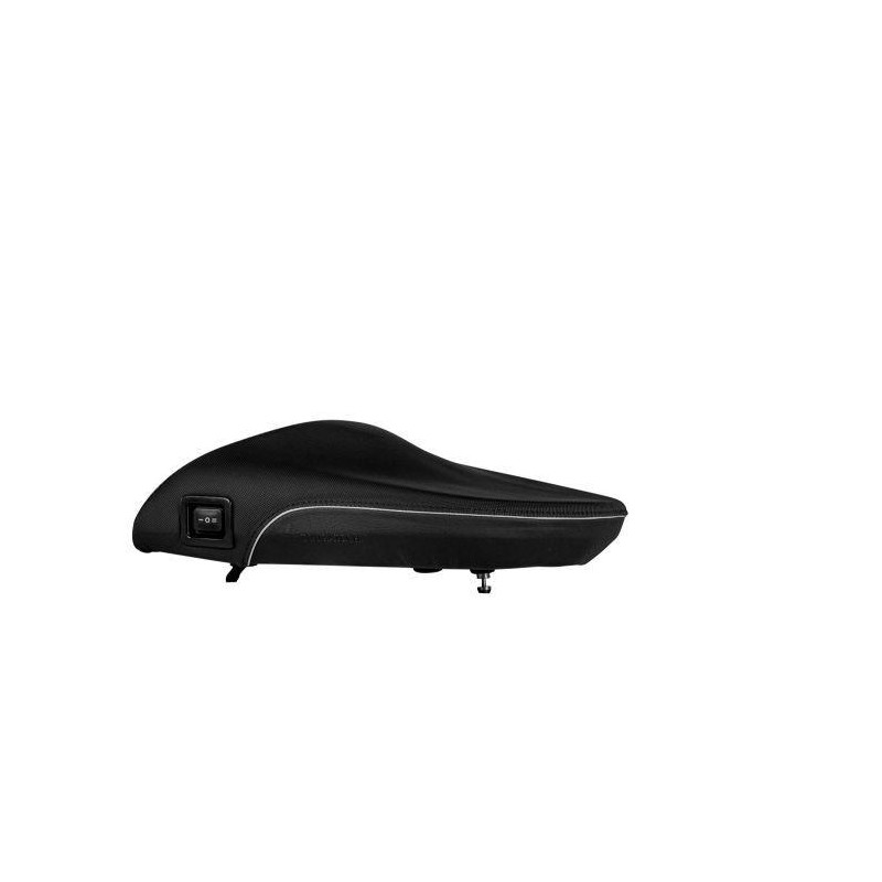 Selle passager confort "Line grey" Fresh Touch chauffée, pour BMW R1300GS