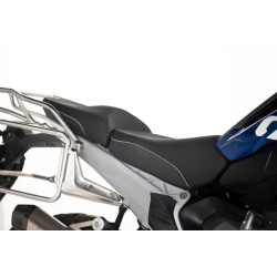 Selle passager confort "Line grey" Fresh Touch chauffée, pour BMW R1300GS