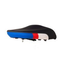 Selle passager confort "Style Red Blue" Fresh Touch chauffée, pour BMW R1300GS