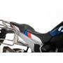 Selle passager confort "Style Red Blue" Fresh Touch chauffée, pour BMW R1300GS