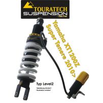 Touratech Suspension ressort-amortisseur *arrière* pour Yamaha XT1200Z Super Tenere (2010-2013) de type *Level2*