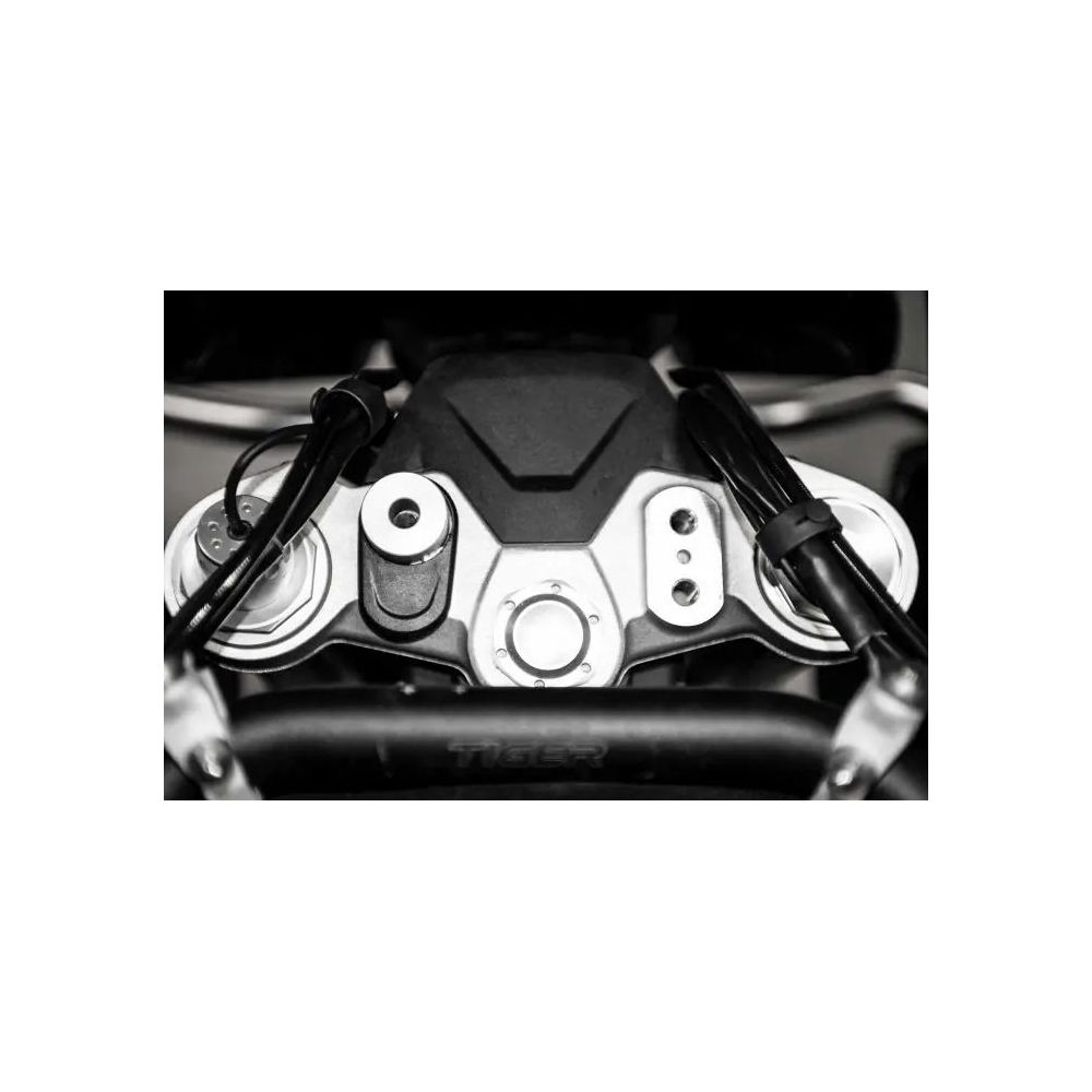 Rehausse de guidon Sw-Motech hauteur 40 mm argent R1200GS (12-18