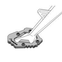 Extension de la plaque métallique de la béquille latérale BMW F 900 GS