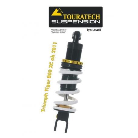 Ressort-amortisseur de suspension Touratech pour Triumph Tiger 800 XC (2011-2014) Typ Level1