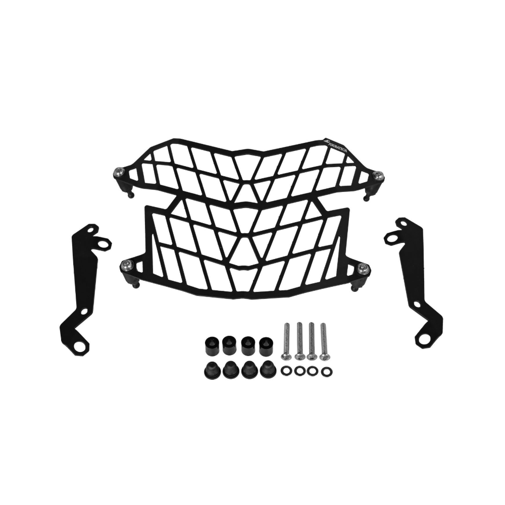 Protection de phare noire avec attache rapide pour Yamaha Ténéré 700 (2025–)