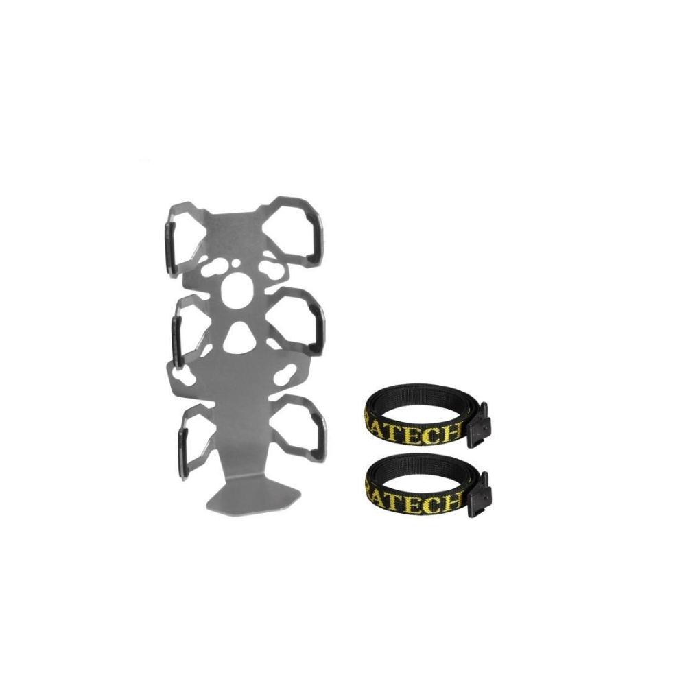 ZEGA Pro/ZEGA Mundo adaptateur support de bouteille simple avec Touratech bouteille en aluminium de 0,6 litres