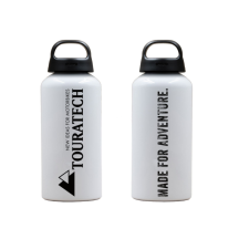 ZEGA Pro/ZEGA Mundo adaptateur support de bouteille simple avec Touratech bouteille en aluminium de 0,6 litres