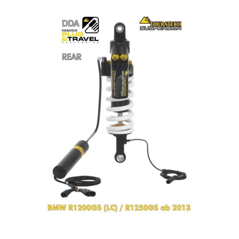 Ressort-amortisseur de suspension Touratech “arrière” pour BMW R1200GS(LC)/R1250GS DDA/Plug & Travel à partir de 2013