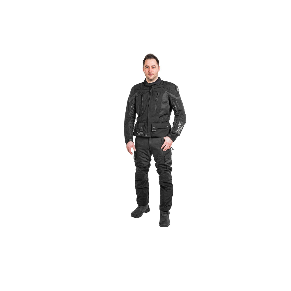 Compañero World Traveller, veste hommes - Taille - 25, Couleur - Noir, Hauteur de la veste - Court